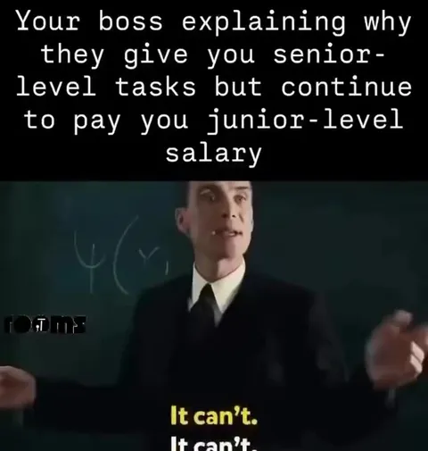 Senior-Level Tasks, Junior Salary