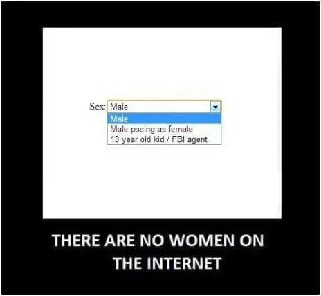 There Are No Women Online