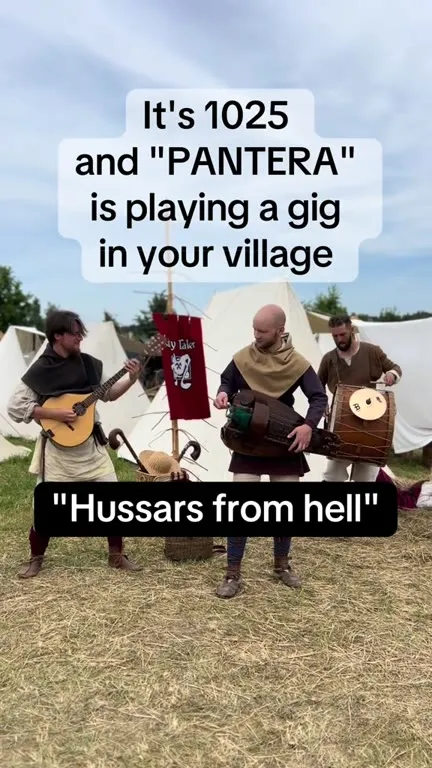 Pantera Plays a Village Gig