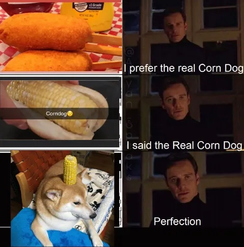 I Said the Real Corn Dog