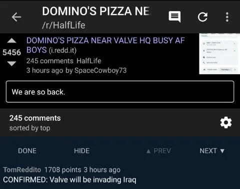 Valve Invading Iraq Confirmed