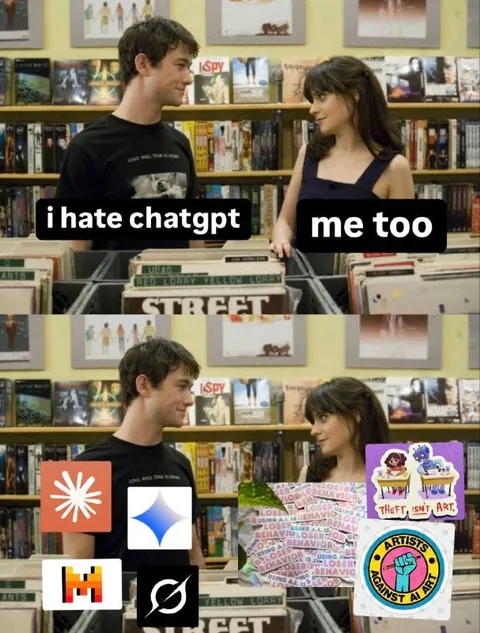 I Hate ChatGPT Me Too