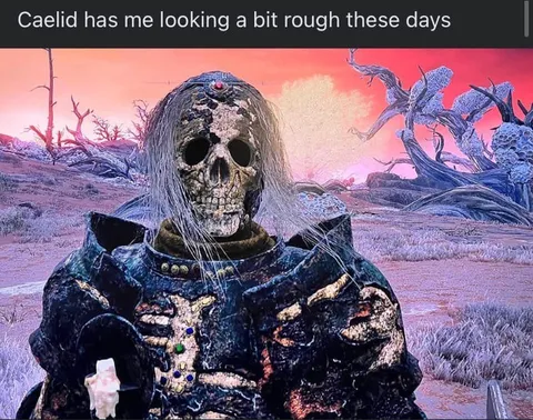 Caelid Has Me Looking Rough