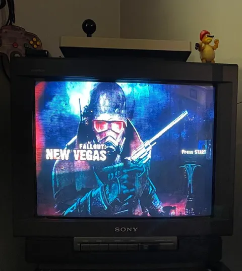 Fallout New Vegas on CRT