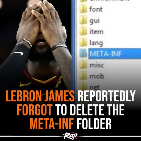 LeBron Forgot the META-INF Folder