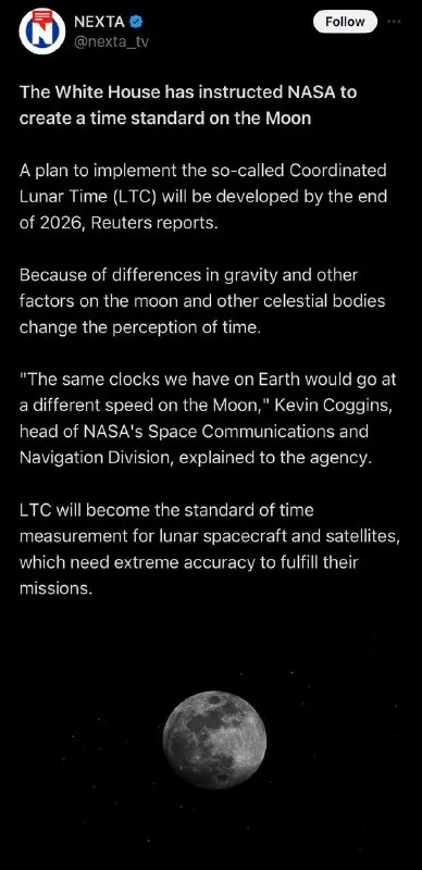 Moon Time Standard Nightmare