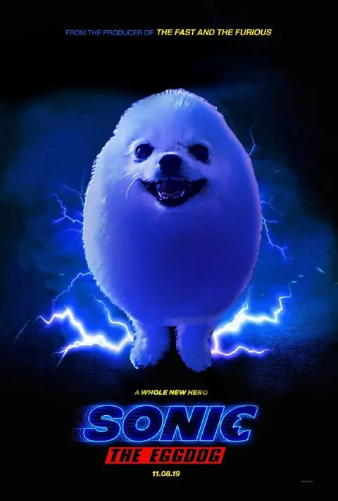 Sonic the Eggdog Poster
