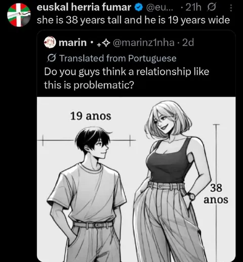 38 Years Tall, 19 Years Wide