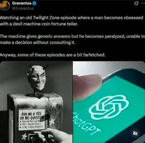 Twilight Zone ChatGPT Fortune Teller