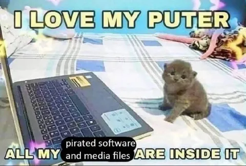 I Love My Puter Cat