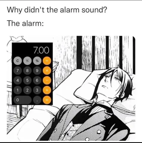 The Alarm Was Too Tired