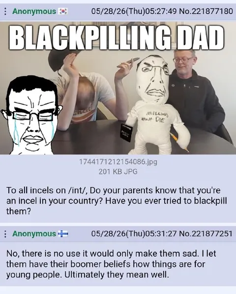 Blackpilling Dad