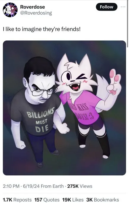 I Like to Imagine They’re Friends