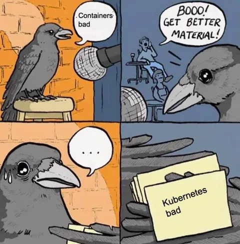 Crow Rejects Bad Containers
