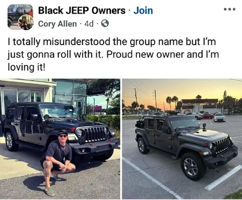 Misunderstood Black Jeep Owners