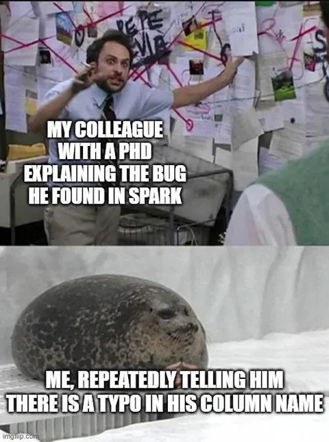 Colleague Explains a Typo