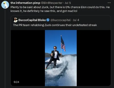 Zuck’s Undefeated PR Streak