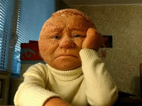 Плачущий хлеб в свитере