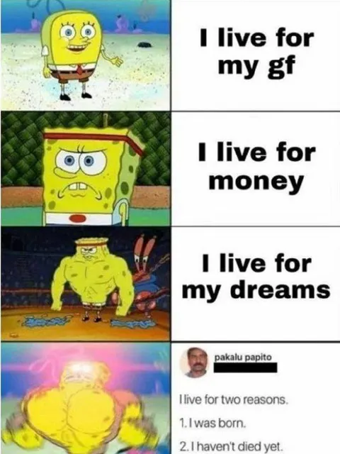 I Live for Two Reasons