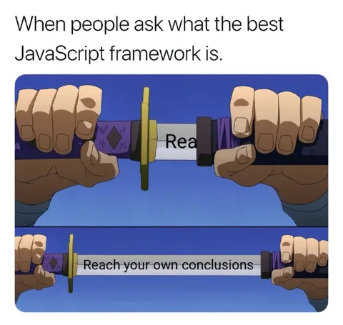 Best JavaScript Framework Debate