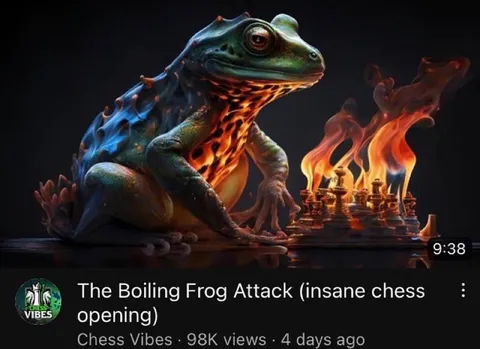 The Boiling Frog Attack Chess Opening