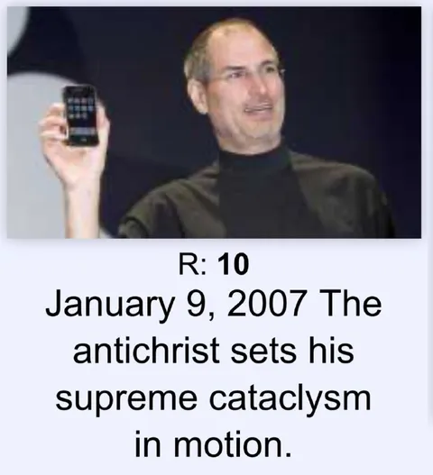 Steve Jobs Antichrist iPhone