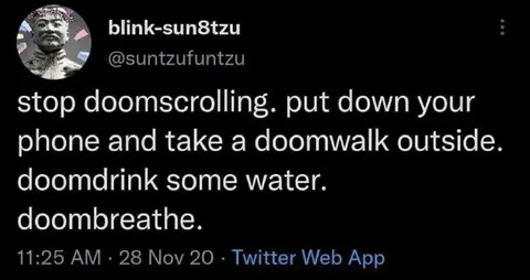 Doomscrolling Doomwalk Advice