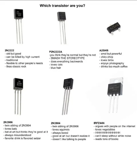Which Transistor Are You?