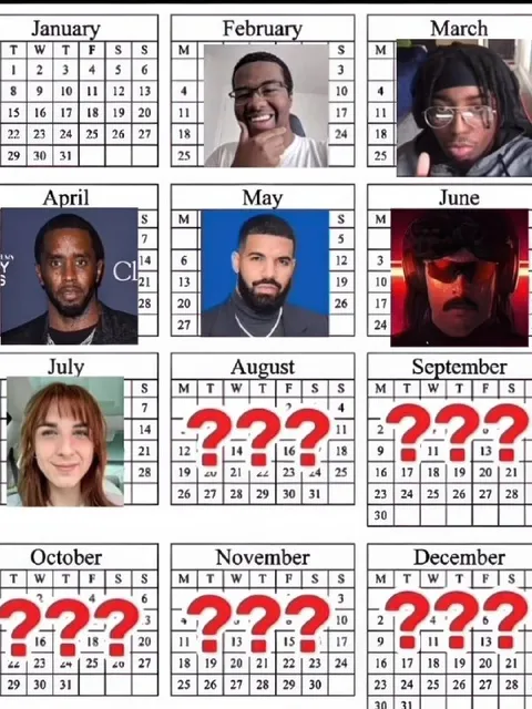 Calendar of Uncertain Months