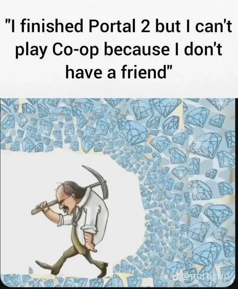 Portal 2 Co-op Without Friends