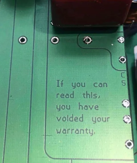 Circuit Board Warranty Joke