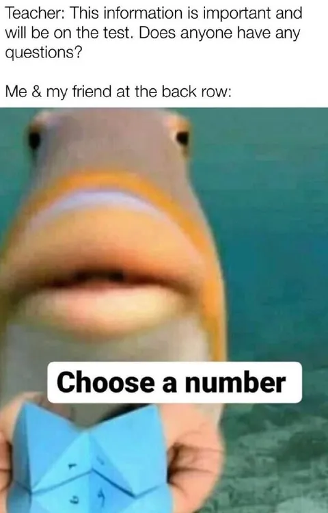 Choose a Number in Class