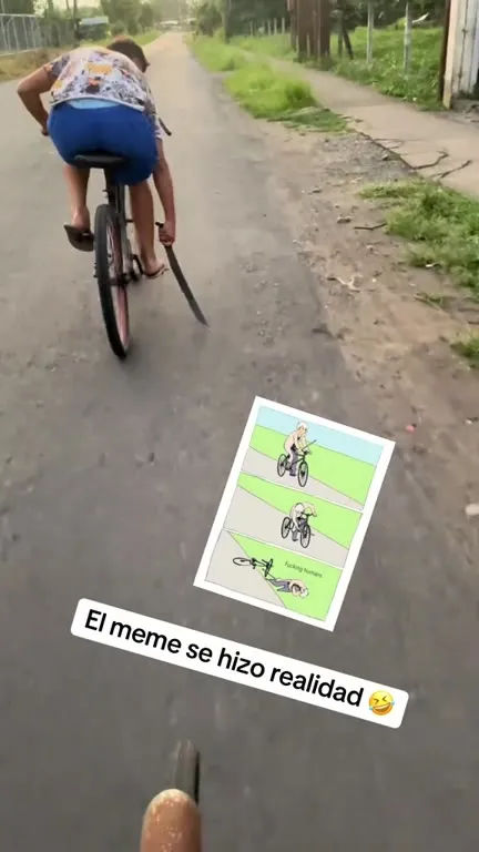 El meme se hizo realidad