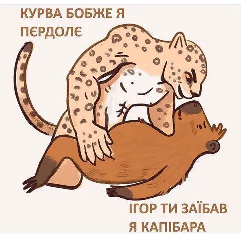 Курва боже я капібара