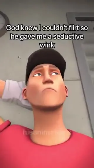 Seductive Wink Gone Wrong