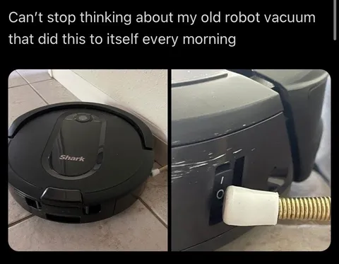 Robot Vacuum Morning Routine