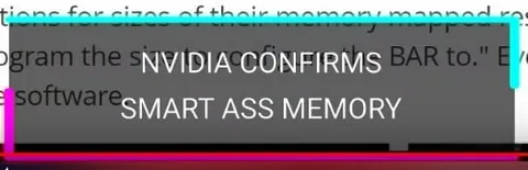 NVIDIA Smart Ass Memory