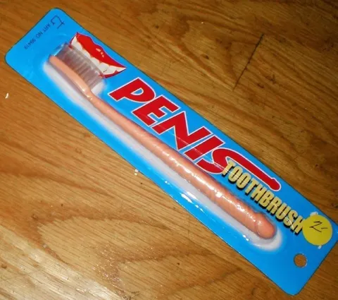 Penis Toothbrush Packaging