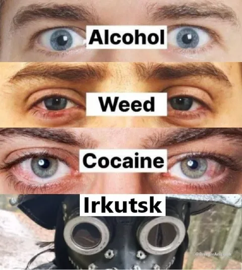 Alcohol Weed Cocaine Irkutsk Eyes