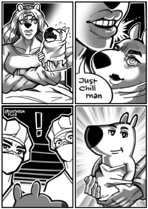 Just Chill Man Dog Comic