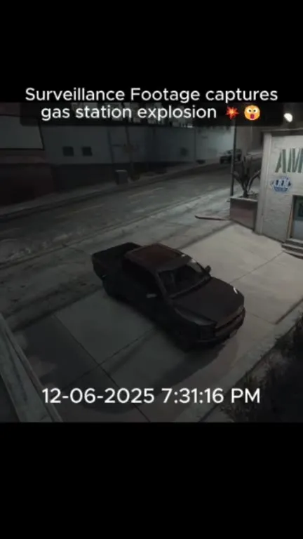 Gas Station Explosion Caught on Camera