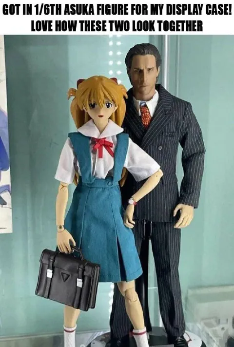 Asuka and Kiryu Display Case