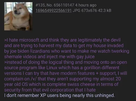 Linux Users Complain About Windows