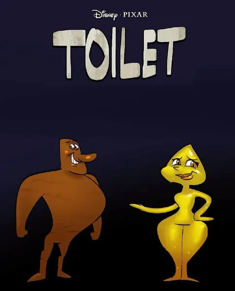 Disney Pixar Toilet