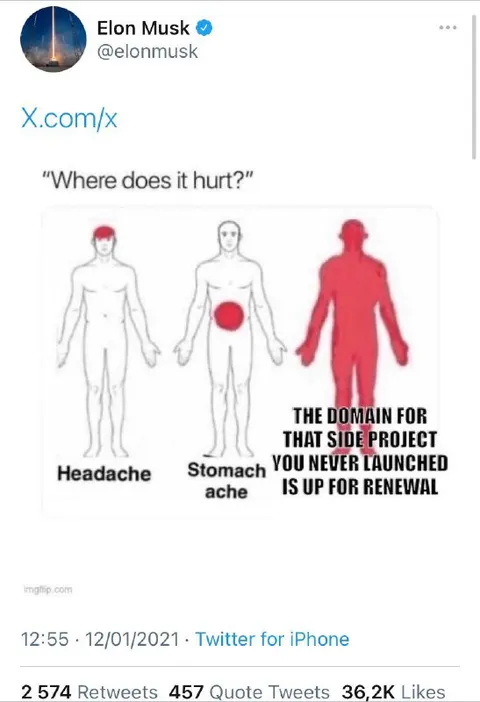 Domain Renewal Pain Chart