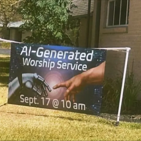 AI-Generated Worship Service