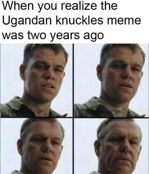Realizing the Meme Is Old