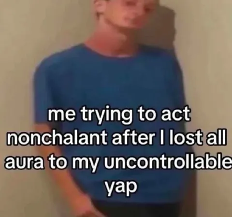 Trying to Act Nonchalant