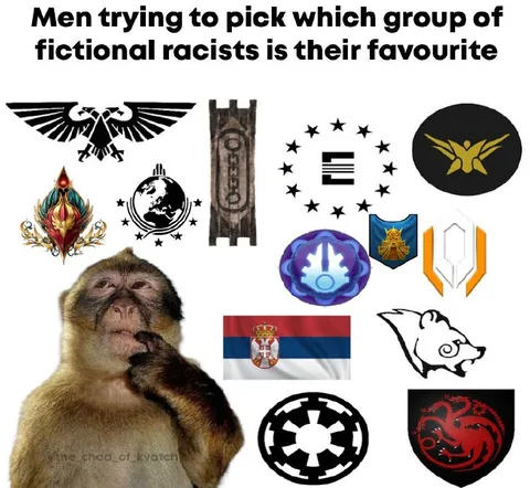 Choosing a Fictional Racist Faction