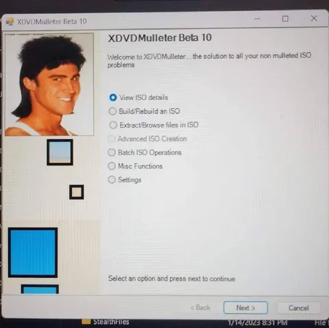 XDVDMullet solves ISO problems